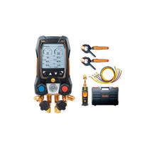 Kit Smart Manifold Digital 4 Vias 2 Sondas Com Mangueira Controle Via Bluetooth E Aplicativo Testo 557S