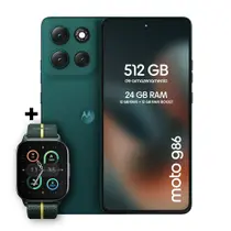 Kit smartphone moto g86 512 GB + moto watch fit - Motorola