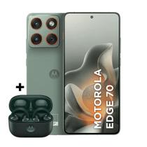 Kit Smartphone Motorola Edge 70 5G 256GB e Fone Bluetooth Moto Buds Loop Kit Smartphone Motorola Edge 70 5G 256GB e Fone Bluetooth Moto Buds Loop