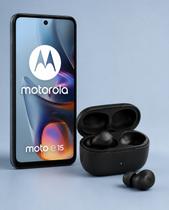Kit Smartphone Motorola Moto E15 4GB RAMBOOST 64GB com Fone de ouvido Kit Smartphone Motorola Moto E15 4GB RAMBOOST 64GB com Fone de ouvido