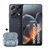 Kit Smartphone Motorola Signature 5G 512GB e Fone Bluetooth Moto Buds Loop Ice Melt Swarovski