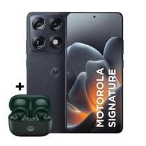 Kit Smartphone Motorola Signature 5G 512GB e Fone Bluetooth Moto Buds Loop