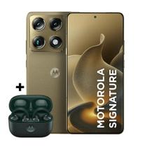 Kit Smartphone Motorola Signature 5G 512GB e Fone Bluetooth Moto Buds Loop