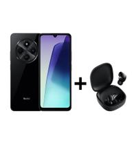 Kit Smartphone Xiaomi Redmi 14c Br, 256GB, 4+4GB RAM Virtual, Octa Core, Tela 6.88", Preto + Fone Bluetooth Xiaomi - CMB401PRE-F