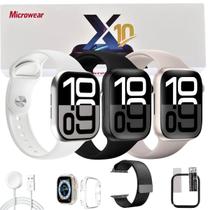 Kit Smartwatch Relogio Inteligente S10 Original Masculino Feminino Android iOS Coloca Foto Gps Kit Smartwatch Relogio Inteligente S10 Original Masculino Feminino Android iOS Coloca Foto Gps