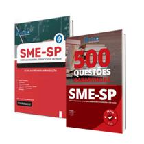 KIT SME SP Apostila Auxiliar Técnico de Educação + 500 Questões Gabaritadas - Ed. Solução