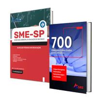 KIT SME SP Apostila Auxiliar Técnico de Educação + 700 Questões Gabaritadas - Ed. Solução
