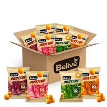 Kit Snack 10g Proteína s/ Glúten Sortidos BELIVE 35g c/20 un