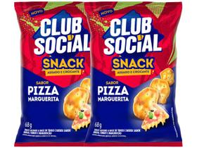 Kit Snack Club Social Pizza Marguerita 68g