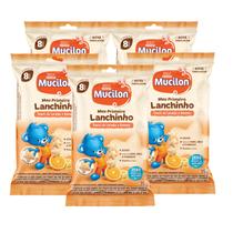 Kit Snack Infantil Meu Primeiro Lanchinho Laranja E Banana Mucilon - 5 Unidades 35g Kit Snack Infantil Meu Primeiro Lanchinho Laranja E Banana Mucilon - 5 Unidades 35g