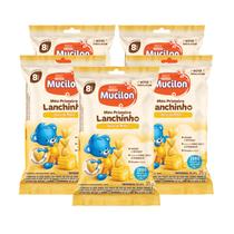 Kit Snack Infantil Meu Primeiro Lanchinho Milho Tradicional Mucilon - 5 Unidades 35g Kit Snack Infantil Meu Primeiro Lanchinho Milho Tradicional Mucilon - 5 Unidades 35g