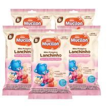 Kit Snack Infantil Meu Primeiro Lanchinho Morango E Banana Mucilon - 5 Unidades 35g Kit Snack Infantil Meu Primeiro Lanchinho Morango E Banana Mucilon - 5 Unidades 35g