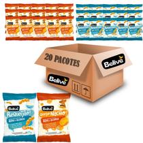 Kit Snacks BELIVE Queijo Nacho (15x) Requeijão (15x) 25g Kit Snacks BELIVE Queijo Nacho (15x) Requeijão (15x) 25g