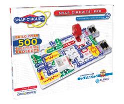 Kit Snap Circuits Pro SC-500 - Exploração Eletrônica para Crianças (8+)