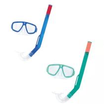 Kit Snorkel Infantil Com Máscara Ajustável Bestway