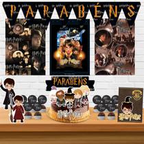 Kit só um bolinho decoração Harry Potter Aniversário festa em casa banner, topo bolo Kit só um bolinho decoração Harry Potter Aniversário festa em casa banner, topo bolo
