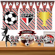 Kit só um bolinho decoração São Paulo Aniversário festa em casa banner, topo bolo Kit só um bolinho decoração São Paulo Aniversário festa em casa banner, topo bolo