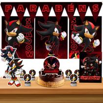 Kit só um bolinho decoração Shadom Aniversário festa em casa banner, topo bolo - 35 Peças Kit só um bolinho decoração Shadom Aniversário festa em casa banner, topo bolo - 35 Peças