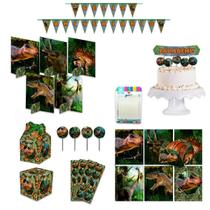 Kit Só Um Bolinho Dino Park Decoração Aniversário Junco Kit Só Um Bolinho Dino Park Decoração Aniversário Junco