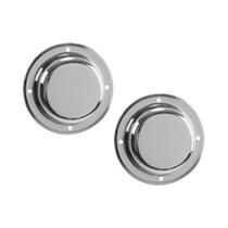 Kit Sobre Tampa do Cubo de Roda Metal Randon 4 Furos Pintada