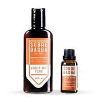 Kit SOBREBARBA Shampoo + Óleo para Barba Light My Fire