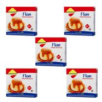 Kit Sobremesa Flan Baunilha Zero Açúcar Lowçucar - 5 Unidades 25g