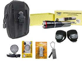 Kit Sobrevivência Camping Bike Trilhas - Imperdível