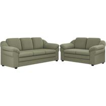 Kit Sofa 2 E 3 Lugares Dallas Linho Tce 1026 Moll Tce 1026