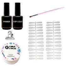 Kit Soft Gel Básico Top Primer Presilha - SG4 Kit Soft Gel Básico Top Primer Presilha - SG4