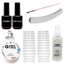 Kit Soft Gel Primer Top Coat SG3