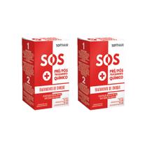 Kit Soft Hair SOS Tratamento de Choque Pre e Pos-Quimica-2un