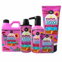 Kit Sol Carioca Lola - Esfoliante, Mousse, Loção, Sabonetes