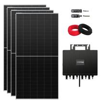 Kit Solar 200kWh/mês Painel 610W com Microinversor Techpower 220V