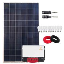 Kit Solar Iluminação 280w Resun 5 Lâmpadas Controlador 20A - MINHA CASA SOLAR