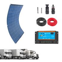 Kit Solar OFF GRID 200W Flexível Controlador Victron 20A Energia Limpa Portátil