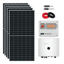 Kit Solar On-Grid 982kW/mês Inversor Monofásico 220V 6kW