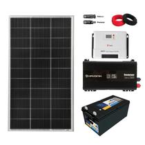 Kit Solar para Starlink até 640 Wh/dia 12V/220V Bateria Moura - SUN21