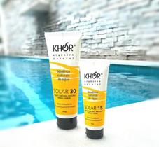 Kit SOLAR: Protetor Solar FPS30/UVA15 e Protetor Solar FPS 15/UVA8 Khor