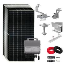 Kit Solar Residencial 266,4kW/mês TSUN Fibrocimento 220V