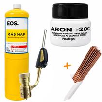 Kit Solda Refrigeração Maçarico Portátil
