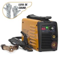 KIT Soldador Máquina Inversora GP 165 220v MOD 2020 com Máscara PCR911 e 250g eletrodo 3,25mm