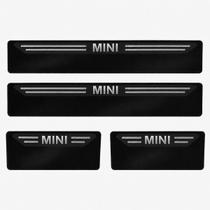 Kit soleira baixo relevo em aço inox Mini Cooper Kit soleira baixo relevo em aço inox Mini Cooper