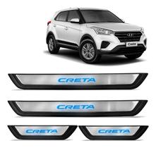 Kit Soleira Com LED De Porta Hyundai Creta 2017 2018 a 2020