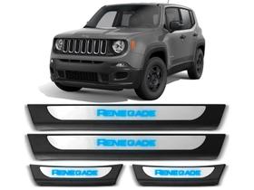 Kit Soleira Com Led De Porta JEEP Renegade Kit Soleira Com Led De Porta JEEP Renegade