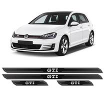 Kit Soleira Da Porta Diamante Volkswagen Golf Gti Vw 2014/2018 Resinada