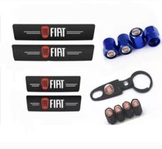 Kit Soleira De Portas Mais Chaveiros Bico Para Válvulas Fiat Kit Soleira De Portas Mais Chaveiros Bico Para Válvulas Fiat