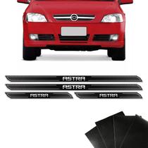 Kit Soleira Diamante Astra Hatch Sedan Com Protetor De Porta
