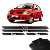 Kit Soleira Diamante Clio 2001/2016 Com Protetor De Porta Kit Soleira Diamante Clio 2001/2016 Com Protetor De Porta