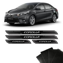Kit Soleira Diamante Corolla 2015/2019 Com Protetor De Porta Kit Soleira Diamante Corolla 2015/2019 Com Protetor De Porta
