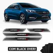 Kit Soleira Diamante Cromado Chery Arrizo 5 Com Black Over Kit Soleira Diamante Cromado Chery Arrizo 5 Com Black Over